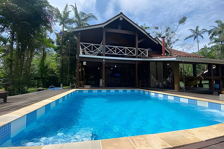 Linda Casa na Praia de Cambury - SP  (4)
