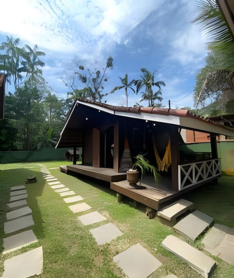 Linda Casa na Praia de Cambury - SP  (4)