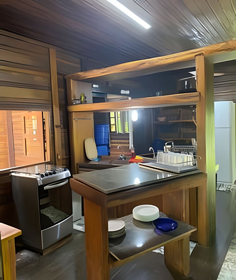 Linda Casa na Praia de Cambury - SP  (4)