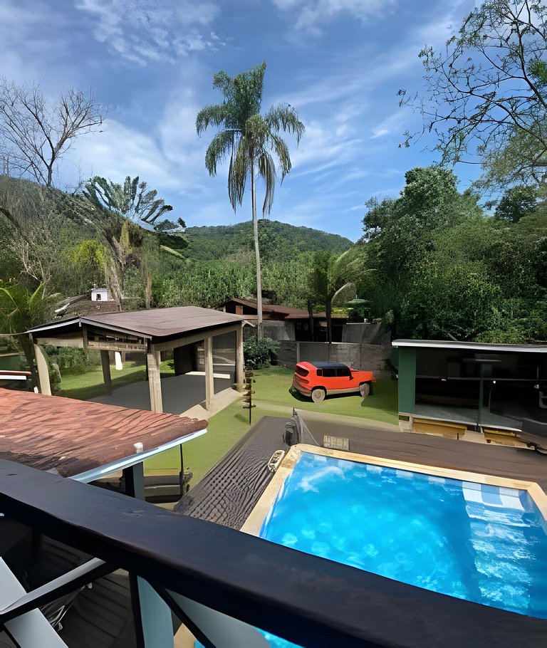 Linda Casa na Praia de Cambury - SP  (4)