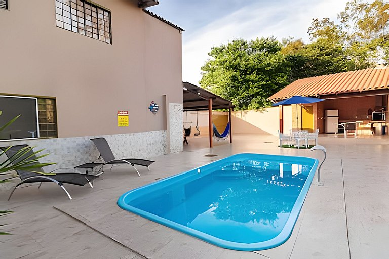 Casa com piscina aquecida e vista (Pirenopolis-GO)