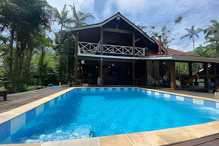 Linda Casa na Praia de Cambury - SP  (4)