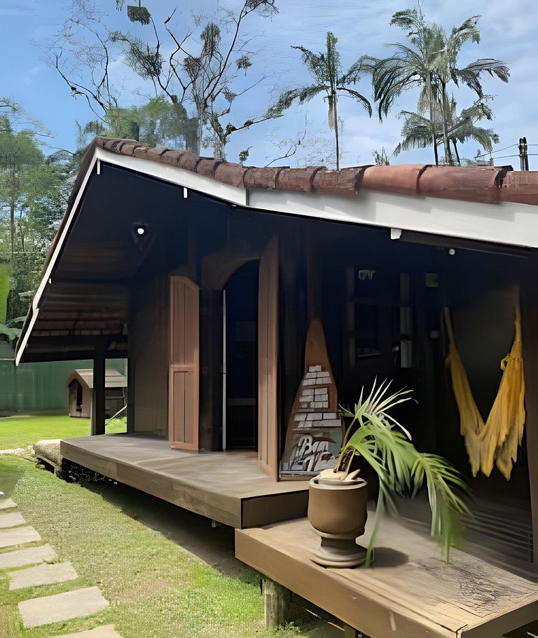 Linda Casa na Praia de Cambury - SP  (4)