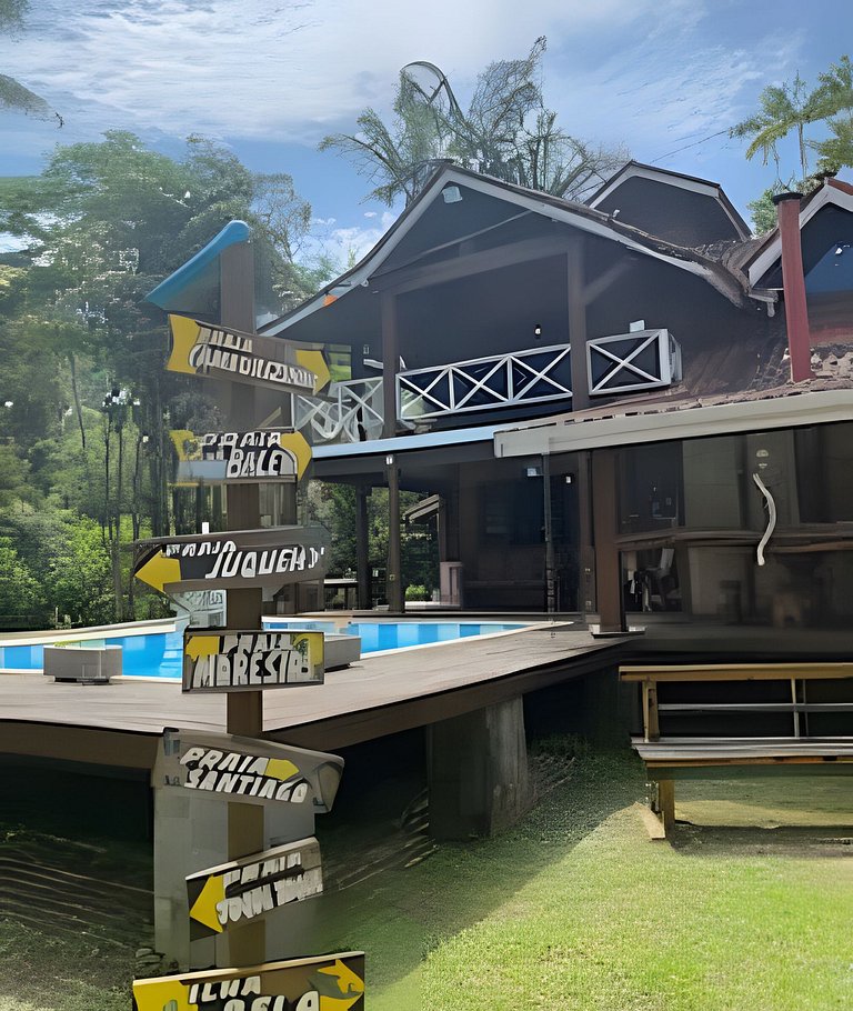Linda Casa na Praia de Cambury - SP  (4)