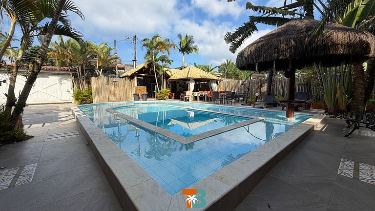 Linda casa na Barra do Sahy 1 (Litoral Norte - SP)