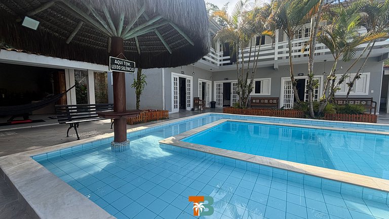 Linda casa na Barra do Sahy 1 (Litoral Norte - SP)