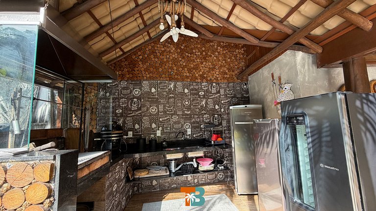 Linda casa na Barra do Sahy 1 (Litoral Norte - SP)