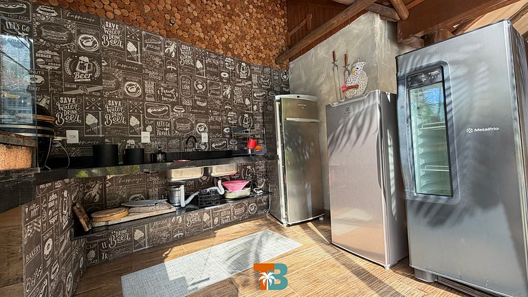 Linda casa na Barra do Sahy 1 (Litoral Norte - SP)