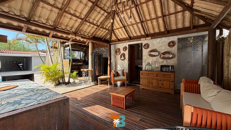 Linda casa na Barra do Sahy 1 (Litoral Norte - SP)